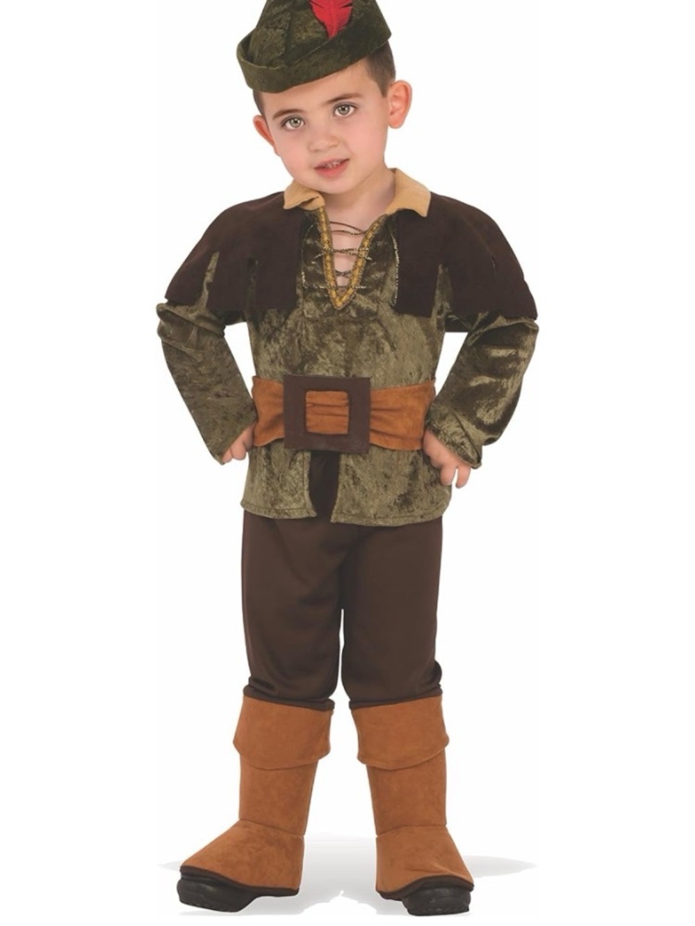 Rubie's Olive Green and Brown Woodland Archer Kids Costume
